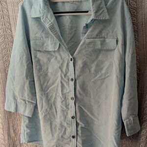 Croft & Barrow Light Blue Blouse